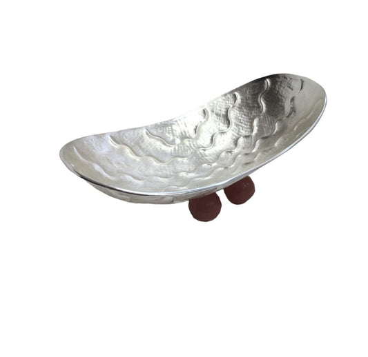 BUBBLE TEXTURE OVAL BOWL