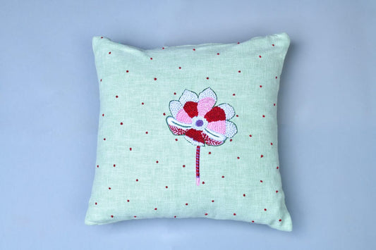 Hand Embroidered Cushion