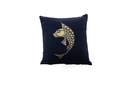 embroidered cushion