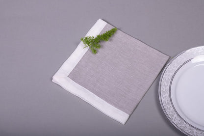 bordered napkin