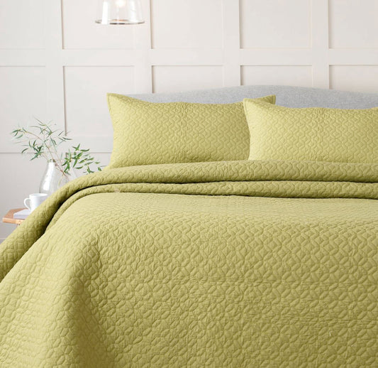 quilted bedcover